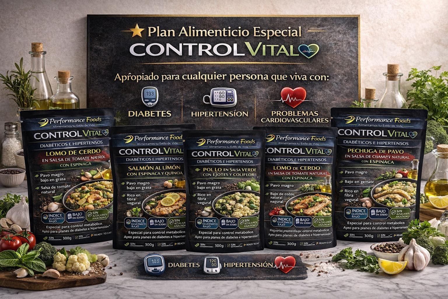Productos de control nutricional