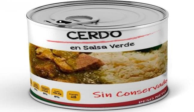 Cerdo en salsa verde